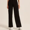 WOMEN'S EFFORTLESS TAILORED WIDE LEG PANTS