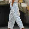 Casual Loose Floral Pants