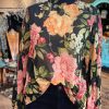 Casual Floral Print Long Sleeve Blouse