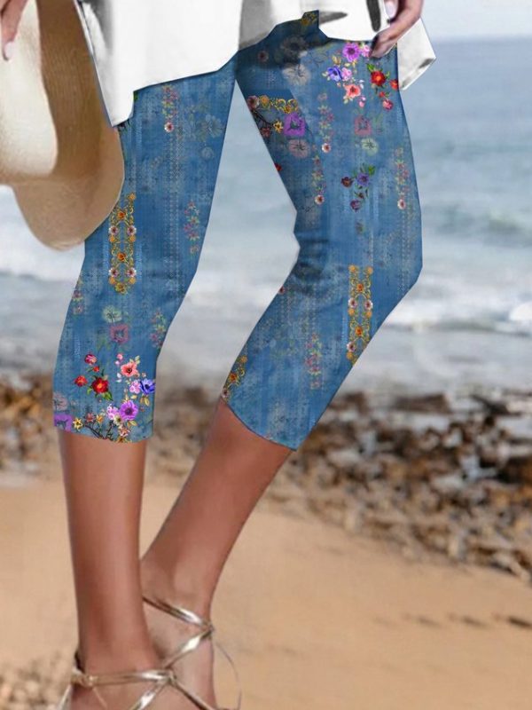 Loose Printing Vacation Leggings